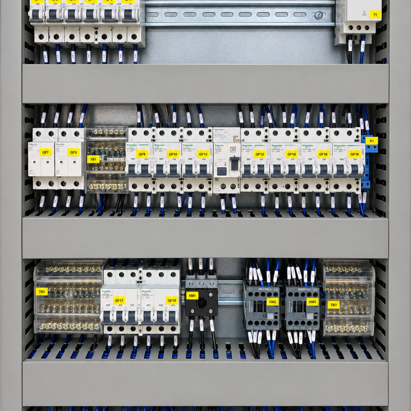Quadri elettrici e automazione industriale.10