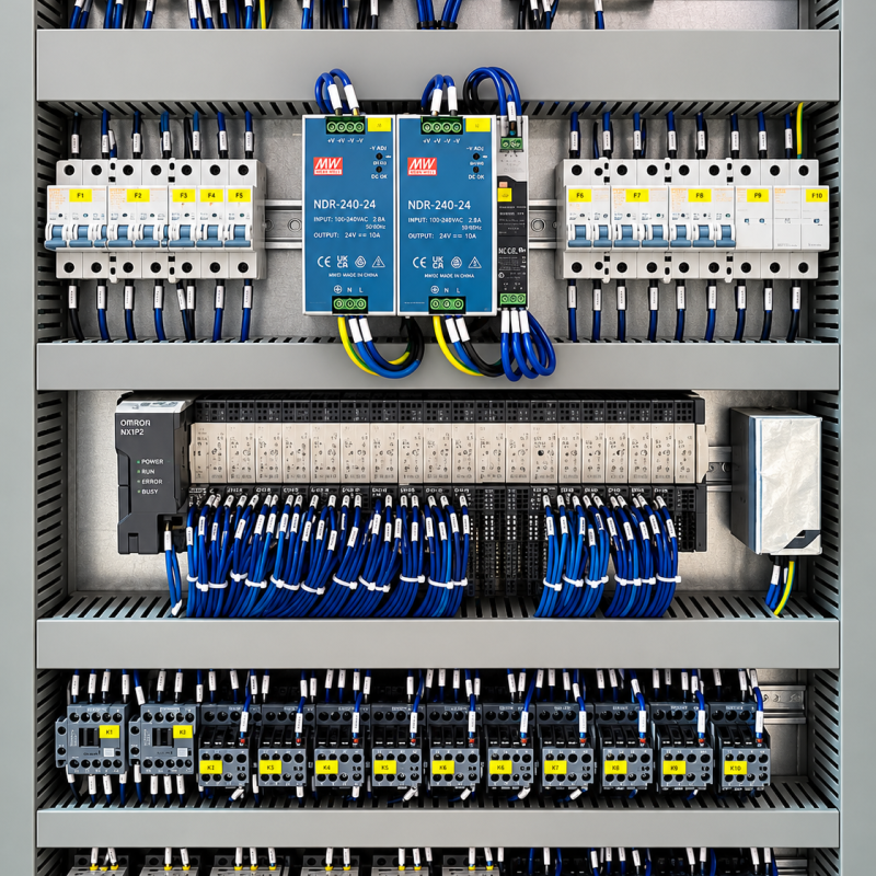 Quadri elettrici e automazione industriale.12