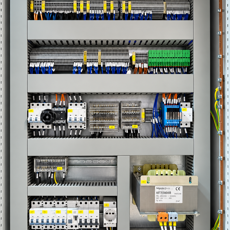 Quadri elettrici e automazione industriale.13