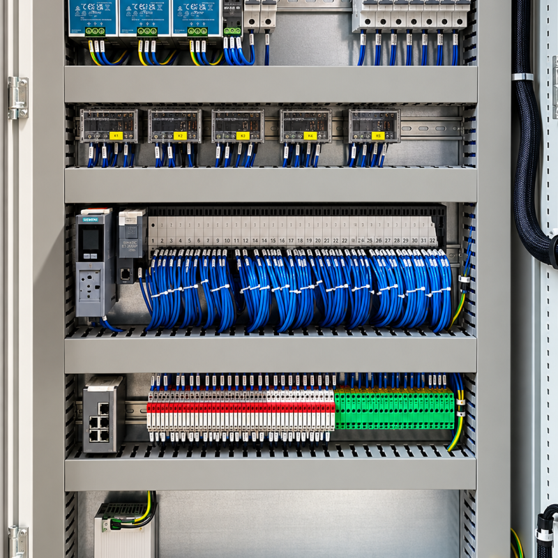 Quadri elettrici e automazione industriale.16