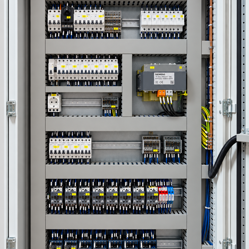 Quadri elettrici e automazione industriale.18