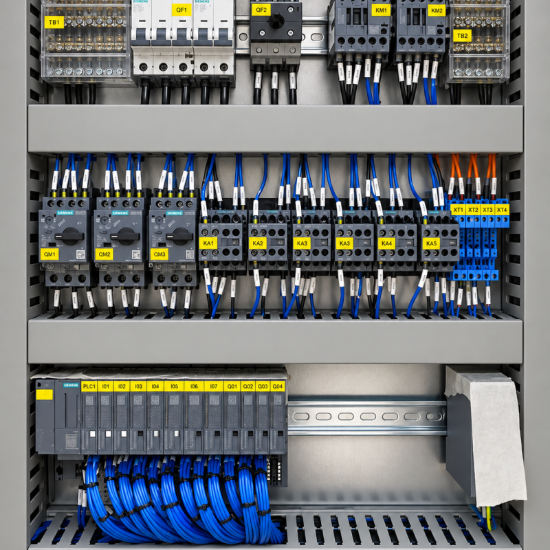 Quadri elettrici e automazione industriale.6
